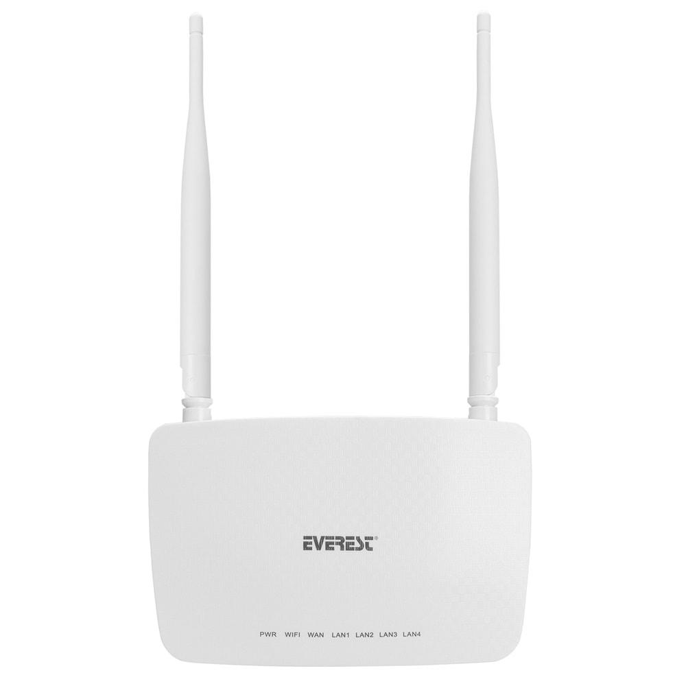 EVEREST EWR-958N 300 Mbps 1 WAN+4 LAN Port WISP+Repeater+Access Point 2.4GHz Beyaz Kablosuz Router