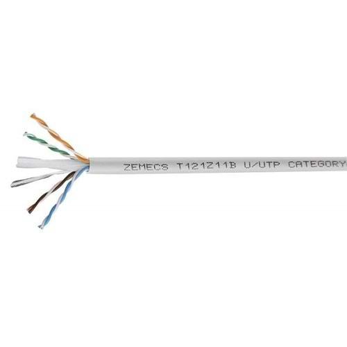 ZEMECS CAT6 U/UTP 23AVG LSZH GRİ KABLO 305mt