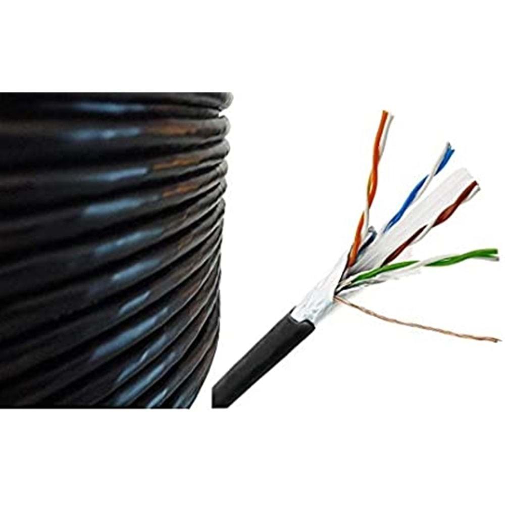 GABBLE CAT6 DIŞ ORTAM KABLO 305mt 24AWG (0.50mm)