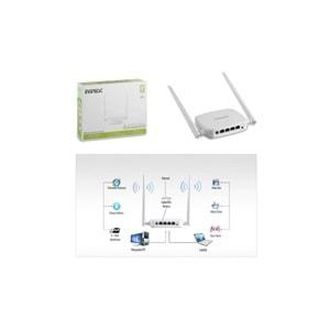 EVEREST EWR-301 Kablosuz-N WPS+WISP+WDS 300Mbps 2x5dBi 3xLAN AP ROUTER REPEATER