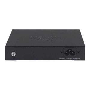 Wİ-TEK WI-PS205H V2 4 Port 10/100M(PoE) + 2 Port 10/100M Uplink 250mt 40W PoE SWICTH