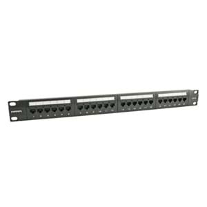 AGER CAT 6 24 PORT BOS PATCH PANEL (LANSAN LOGOLU SİYAH S1 9005) AG-PP01UC624P-ALS-S1-01U